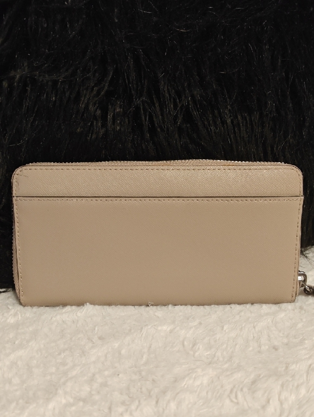 NWT Coach Bow Zip-Around Wallet – Beige - Picture 2 of 12